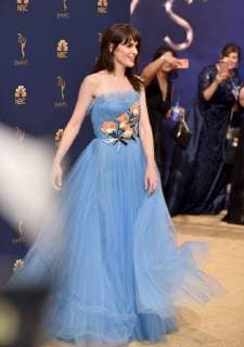 Actor Michelle Dockery attends the 70th annual Primetime Emmy Awards at the Microsoft Theater in downtown Los Angeles on September 17, 2018.  LAP20180917554 CHRISTINExCHEW