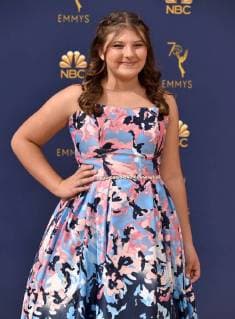 Actor Mackenzie Hancsicsak attends the 70th annual Primetime Emmy Awards at the Microsoft Theater in downtown Los Angeles on September 17, 2018.  LAP20180917556 CHRISTINExCHEW