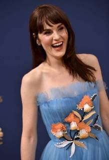 Actor Michelle Dockery attends the 70th annual Primetime Emmy Awards at the Microsoft Theater in downtown Los Angeles on September 17, 2018.  LAP20180917549 CHRISTINExCHEW