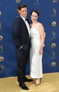 Matt Smith and Claire Foy arriving at the 70th Primetime Emmy Awards in Los Angeles, California - Sept 17, 2018 - Emmy Awards 2018, Los Angeles California United States Microsoft Theater  Copyright: xOConnor-Arroyox h_00544176