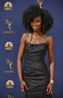 Actor Xosha Roquemore attends the 70th annual Primetime Emmy Award at the Microsoft Theater in downtown Los Angeles on September 17, 2018.  LAP20180917046 CHRISTINExCHEW