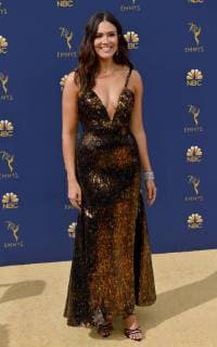 Actor Mandy Moore attends the 70th annual Primetime Emmy Award at the Microsoft Theater in downtown Los Angeles on September 17, 2018.  LAP20180917055 CHRISTINExCHEW