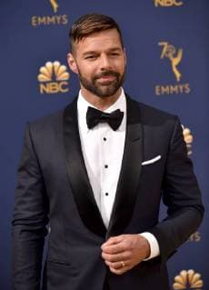 Singer Ricky Martin attends the 70th annual Primetime Emmy Award at the Microsoft Theater in downtown Los Angeles on September 17, 2018.  LAP20180917121 CHRISTINExCHEW
