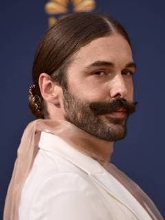Hairdresser Jonathan Van Ness attends the 70th annual Primetime Emmy Award at the Microsoft Theater in downtown Los Angeles on September 17, 2018.  LAP20180917134 CHRISTINExCHEW