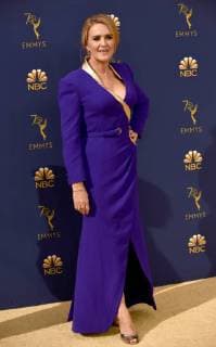 Comedian Samantha Bee attends the 70th annual Primetime Emmy Award at the Microsoft Theater in downtown Los Angeles on September 17, 2018.  LAP20180917148 CHRISTINExCHEW
