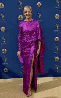 Actor Allison Janney attends the 70th annual Primetime Emmy Award at the Microsoft Theater in downtown Los Angeles on September 17, 2018.  LAP20180917160 CHRISTINExCHEW