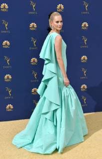 Model Poppy Delevingne attends the 70th annual Primetime Emmy Award at the Microsoft Theater in downtown Los Angeles on September 17, 2018.  LAP20180917163 CHRISTINExCHEW