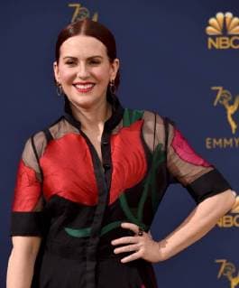 Actor Megan Mullally attends the 70th annual Primetime Emmy Award at the Microsoft Theater in downtown Los Angeles on September 17, 2018.  LAP20180917200 CHRISTINExCHEW