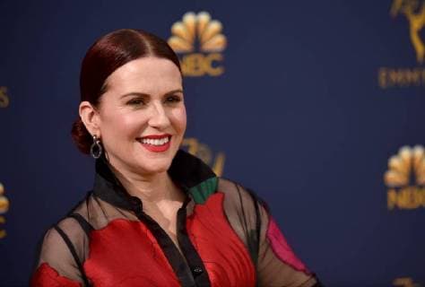 Actor Megan Mullally attends the 70th annual Primetime Emmy Award at the Microsoft Theater in downtown Los Angeles on September 17, 2018.  LAP20180917202 CHRISTINExCHEW