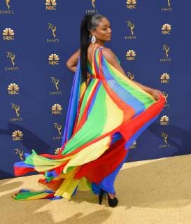Tiffany Haddish arriving at the 70th Primetime Emmy Awards in Los Angeles, California - Sept 17, 2018 - Emmy Awards 2018, Los Angeles California United States Microsoft Theater  Copyright: xOConnor-Arroyox h_00544197