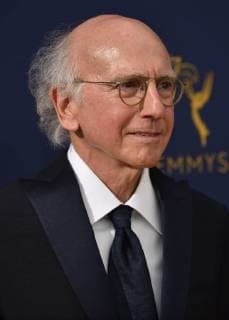 Actor Larry David attends the 70th annual Primetime Emmy Award at the Microsoft Theater in downtown Los Angeles on September 17, 2018.  LAP20180917211 CHRISTINExCHEW
