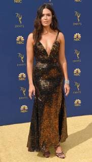 Mandy Moore arriving at the 70th Primetime Emmy Awards in Los Angeles, California - Sept 17, 2018 - Emmy Awards 2018, Los Angeles California United States Microsoft Theater  Copyright: xOConnor-Arroyox h_00544199