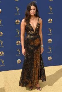 Mandy Moore arriving at the 70th Primetime Emmy Awards in Los Angeles, California - Sept 17, 2018 - Emmy Awards 2018, Los Angeles California United States Microsoft Theater  Copyright: xOConnor-Arroyox h_00544198