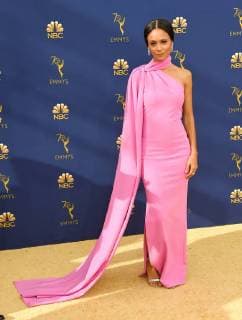 Thandie Newton arriving at the 70th Primetime Emmy Awards in Los Angeles, California - Sept 17, 2018 - Emmy Awards 2018, Los Angeles California United States Microsoft Theatre  Copyright: xOConnor-Arroyox h_00544209