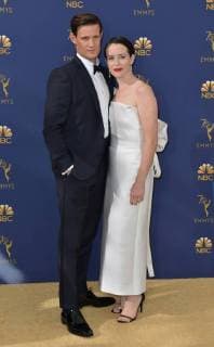 Actors Matt Smith and Claire Foy attend the 70th annual Primetime Emmy Award at the Microsoft Theater in downtown Los Angeles on September 17, 2018.  LAP20180917232 CHRISTINExCHEW