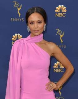 Actor Thandie Newton attends the 70th annual Primetime Emmy Award at the Microsoft Theater in downtown Los Angeles on September 17, 2018.  LAP20180917235 CHRISTINExCHEW