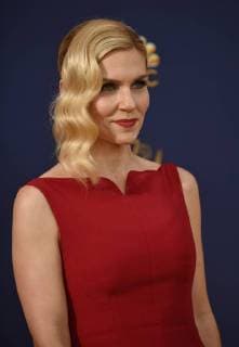 Actor Rhea Seehorn attends the 70th annual Primetime Emmy Award at the Microsoft Theater in downtown Los Angeles on September 17, 2018.  LAP20180917241 CHRISTINExCHEW