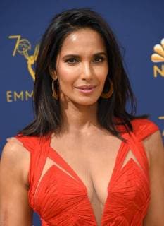 Padma Lakshmi arriving at the 70th Primetime Emmy Awards in Los Angeles, California - Sept 17, 2018 - Emmy Awards 2018, Los Angeles California United States Microsoft Theater  Copyright: xOConnor-Arroyox h_00544215