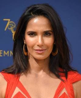 Padma Lakshmi arriving at the 70th Primetime Emmy Awards in Los Angeles, California - Sept 17, 2018 - Emmy Awards 2018, Los Angeles California United States Microsoft Theater  Copyright: xOConnor-Arroyox h_00544214
