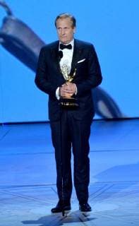 Actor Jeff Daniels accepts the Outstanding Lead Actor in a Limited Series or Movie award for Godless onstage during the 70th annual Primetime Emmy Awards at the Microsoft Theater in downtown Los Angeles on September 17, 2018.  LAP20180917996 JIMxRUYMEN