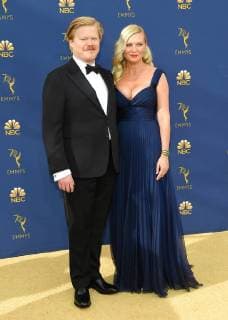 Jesse Plemons and Kirsten Dunst arriving at the 70th Primetime Emmy Awards in Los Angeles, California - Sept 17, 2018 - Emmy Awards 2018, Los Angeles California United States Microsoft Theatre  Copyright: xOConnor-Arroyox h_00544219