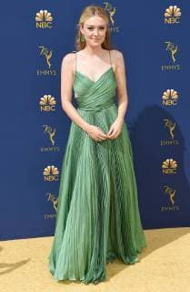 Dakota Fanning arriving at the 70th Primetime Emmy Awards in Los Angeles, California - Sept 17, 2018 - Emmy Awards 2018, Los Angeles California United States Microsoft Theater  Copyright: xOConnor-Arroyox h_00544221