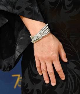 Yvonne Strahovski arriving at the 70th Primetime Emmy Awards in Los Angeles, California - Sept 17, 2018 - Emmy Awards 2018, Los Angeles California United States Microsoft Theatre  Copyright: xOConnor-Arroyox h_00544235