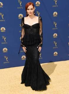 Madeline Brewer arriving at the 70th Primetime Emmy Awards in Los Angeles, California - Sept 17, 2018 - Emmy Awards 2018, Los Angeles California United States Microsoft Theatre  Copyright: xOConnor-Arroyox h_00544243