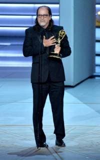 Glenn Weiss accepts the Outstanding Directing for a Variety Special award for The Oscars onstage during the 70th annual Primetime Emmy Awards at the Microsoft Theater in downtown Los Angeles on September 17, 2018.  LAP201809171049 JIMxRUYMEN