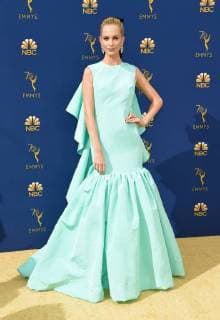 Model Poppy Delevingne arriving at the 70th Primetime Emmy Awards in Los Angeles, California - Sept 17, 2018 - Emmy Awards 2018, Los Angeles California United States Microsoft Theater  Copyright: xOConnor-Arroyox h_00544252