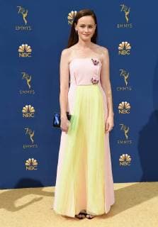 Alexis Bledel arriving at the 70th Primetime Emmy Awards in Los Angeles, California - Sept 17, 2018 - Emmy Awards 2018, Los Angeles California United States Microsoft Theatre  Copyright: xOConnor-Arroyox h_00544261