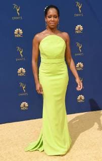 Regina King arriving at the 70th Primetime Emmy Awards in Los Angeles, California - Sept 17, 2018 - Emmy Awards 2018, Los Angeles California United States Microsoft Theater  Copyright: xOConnor-Arroyox h_00544262