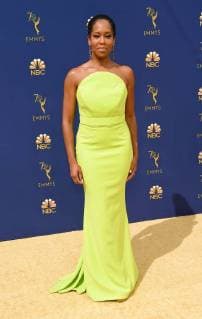 Regina King arriving at the 70th Primetime Emmy Awards in Los Angeles, California - Sept 17, 2018 - Emmy Awards 2018, Los Angeles California United States Microsoft Theater  Copyright: xOConnor-Arroyox h_00544263