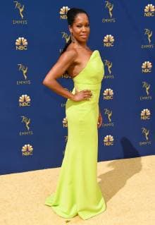 Regina King arriving at the 70th Primetime Emmy Awards in Los Angeles, California - Sept 17, 2018 - Emmy Awards 2018, Los Angeles California United States Microsoft Theater  Copyright: xOConnor-Arroyox h_00544267