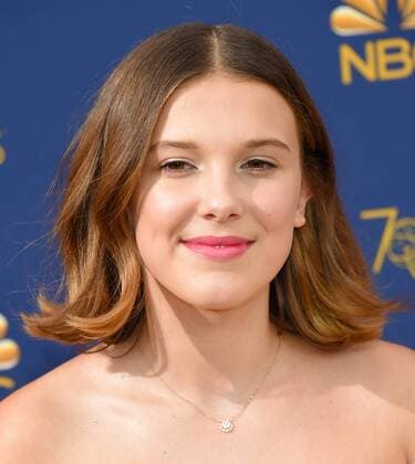 Millie Bobby Brown arriving at the 70th Primetime Emmy Awards in Los Angeles, California - Sept 17, 2018 - Emmy Awards 2018, Los Angeles California United States Microsoft Theater  Copyright: xOConnor-Arroyox h_00544277