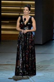 Tina Fey speaks onstage during the 70th annual Primetime Emmy Awards at the Microsoft Theater in downtown Los Angeles on September 17, 2018.  LAP201809171109 JIMxRUYMEN