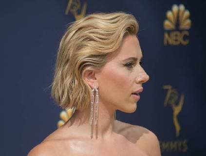September 17, 2018 - Los Angeles, California, U.S - Scarlett Johansson on the red carpet of the 2018 Emmy Awards held at the Microsoft Theater on Monday September 17, 2018 in Los Angeles, California. Los Angeles U.S. - ZUMAp124 20180917_zaa_p124_003 Copyright: xJavierxRojasx