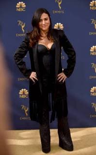 Actor Pamela Adlon attends the 70th annual Primetime Emmy Award at the Microsoft Theater in downtown Los Angeles on September 17, 2018.  LAP201809171129 CHRISTINExCHEW