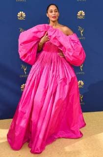 Tracee Ellis Ross arriving at the 70th Primetime Emmy Awards in Los Angeles, California - Sept 17, 2018 - Emmy Awards 2018, Los Angeles California United States Microsoft Theater  Copyright: xOConnor-Arroyox h_00544336