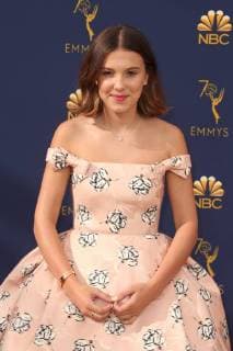 LOS ANGELES, CA - SEPTEMBER 17: Millie Bobby Brown at the 70th Primetime Emmy Awards at the Microsoft Theater in Los Angeles, California on September 17, 2018. Copyright: xFayexSadoux