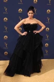 LOS ANGELES, CA - SEPTEMBER 17: Sarah Silverman at the 70th Primetime Emmy Awards at the Microsoft Theater in Los Angeles, California on September 17, 2018. Copyright: xFayexSadoux