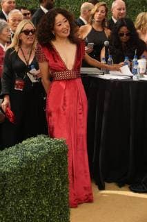 LOS ANGELES, CA - SEPTEMBER 17: Sandra Oh at the 70th Primetime Emmy Awards at the Microsoft Theater in Los Angeles, California on September 17, 2018. Copyright: xFayexSadoux