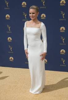 September 17, 2018 - Los Angeles, California, U.S - Kristen Bell on the red carpet of the 2018 Emmy Awards held at the Microsoft Theater on Monday September 17, 2018 in Los Angeles, California. Los Angeles U.S. - ZUMAp124 20180917_zaa_p124_017 Copyright: xJavierxRojasx