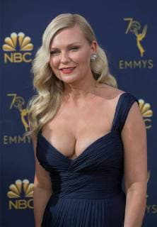 September 17, 2018 - Los Angeles, California, U.S - Kirsten Dunst on the red carpet of the 2018 Emmy Awards held at the Microsoft Theater on Monday September 17, 2018 in Los Angeles, California. Los Angeles U.S. - ZUMAp124 20180917_zaa_p124_023 Copyright: xJavierxRojasx