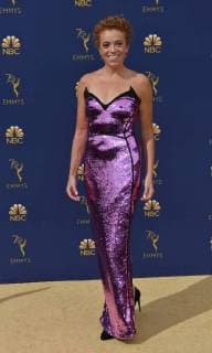 Comedian Michelle Wolf attends the 70th annual Primetime Emmy Award at the Microsoft Theater in downtown Los Angeles on September 17, 2018.  LAP201809171142 CHRISTINExCHEW