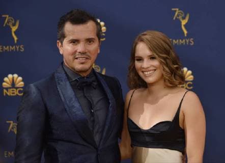 Actor John Leguizamo (L) and Justine Maurer attend the 70th annual Primetime Emmy Award at the Microsoft Theater in downtown Los Angeles on September 17, 2018.  LAP201809171153 CHRISTINExCHEW