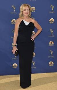 Actor Edie Falco attends the 70th annual Primetime Emmy Award at the Microsoft Theater in downtown Los Angeles on September 17, 2018.  LAP201809171161 CHRISTINExCHEW