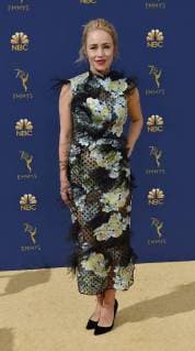 Actor Sarah Goldberg attends the 70th annual Primetime Emmy Award at the Microsoft Theater in downtown Los Angeles on September 17, 2018.  LAP201809171214 CHRISTINExCHEW