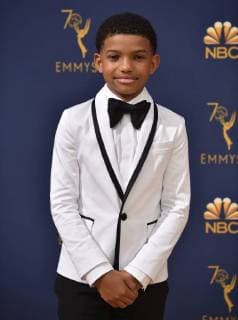 Actor Lonnie Chavis attends the 70th annual Primetime Emmy Award at the Microsoft Theater in downtown Los Angeles on September 17, 2018.  LAP201809171210 CHRISTINExCHEW