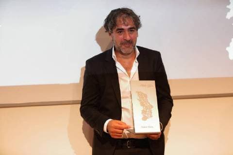 M100 Media Award Winner Deniz Yücel The World at the M100 Media Award at the Potsdam Museum in Potsdam 18 September 2018 M100 Media Award